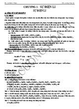 Đề cương ôn tập môn Hóa học Lớp 11 - Lê Minh Thiện